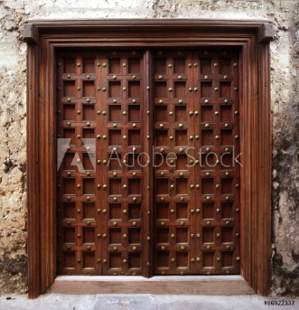 Picture of Zanzibar style door